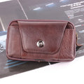 Men Genuine Leather Hip Bum Belt Bag Male Zipper Leather Phone Pouch Bag High Quality Waist Boy Fanny Packs Hand Bags Purses