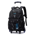 Trolley School Bags for Boys Children Rolling Backpack Elementary School Backpack with Wheels Student Book Bag Carry on Luggage