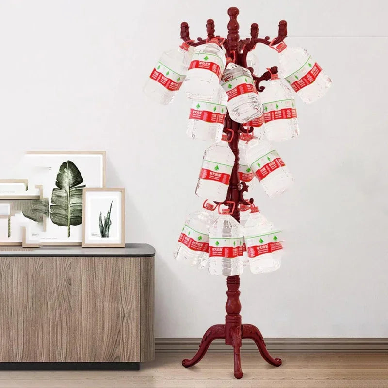 Clothes Rack for Hanging Clothes Solid Wood Birch Floor Standing Bedroom Vertical Tree Branch Shape Furniture Living Room Mueble