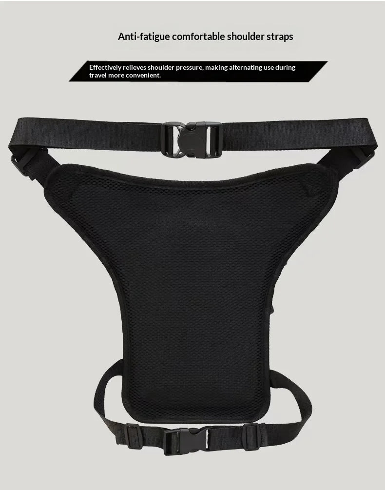 Waterproof Drop Leg Waist Bag, Multifunctional Outdoor Motorcycle Thigh Fanny Pack