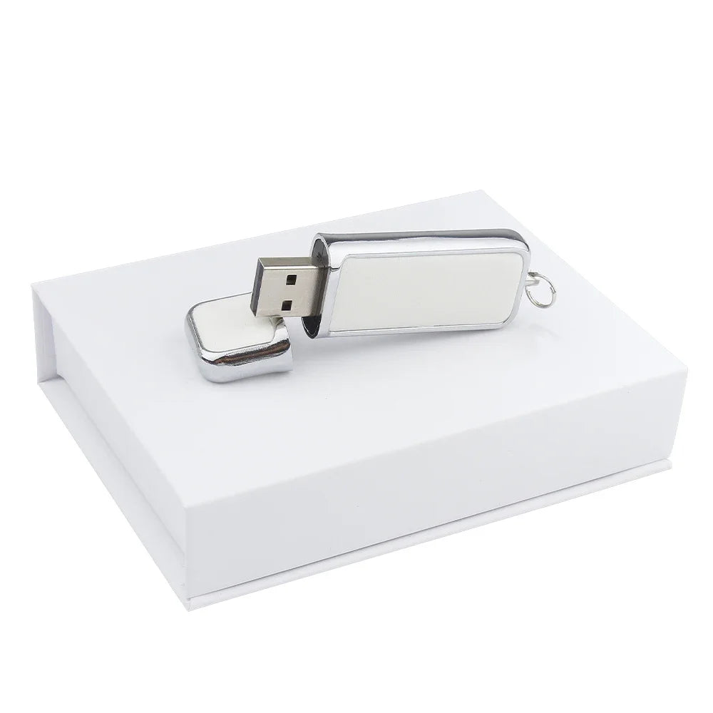 JASTER  USB 2.0 Flash Drives 64GB Brown Leather Business GIFT LOGO  Fashion Pen drive 32GB U disk Free Color pen usb 128GB BOX