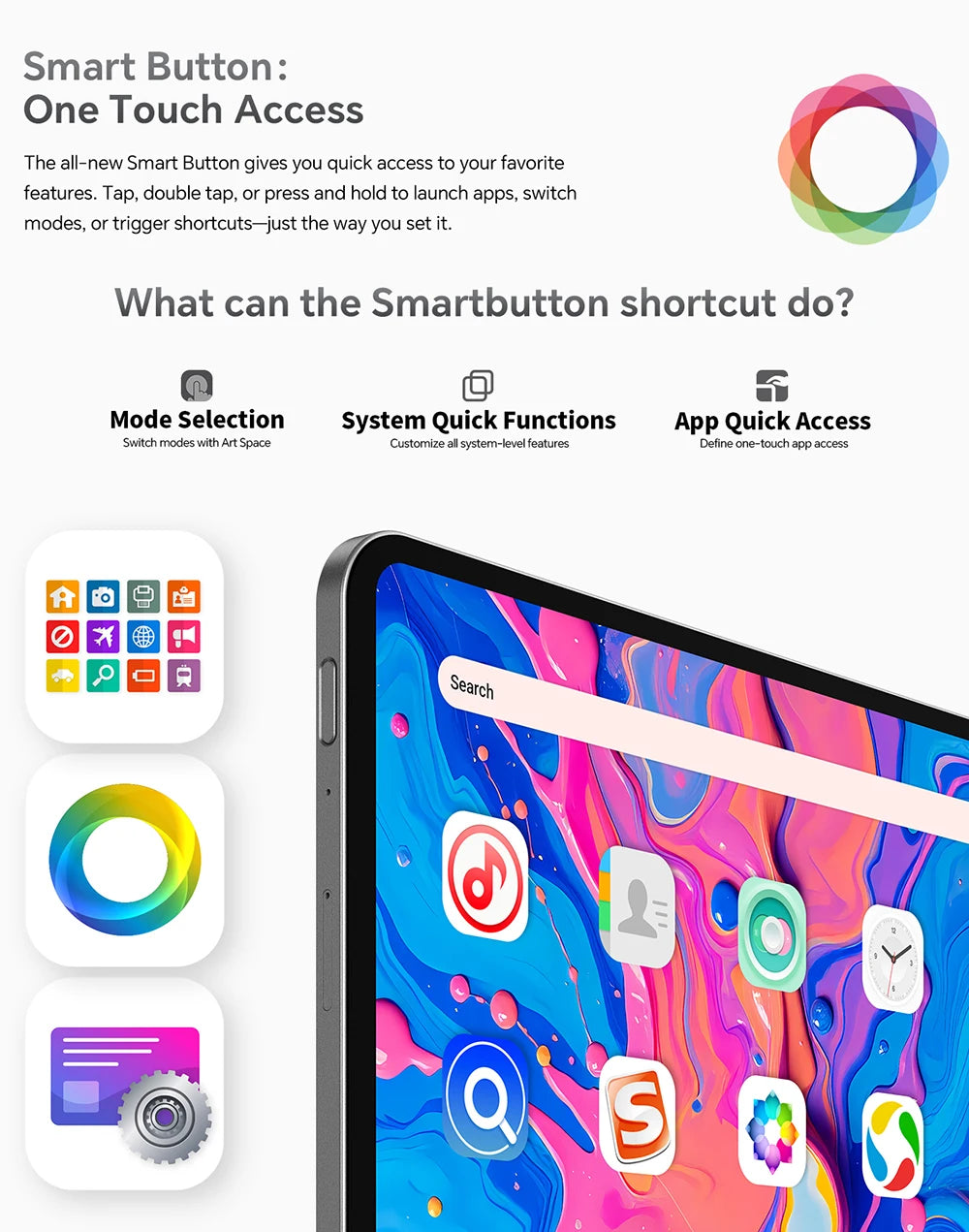 Teclast ArtPad Pro 12.7" 2.2K Display 8GB(+12G) 256GB MediaTek Helio G99 10000mAh 30W Android 15 Tablet PC 4G LTE Global Version