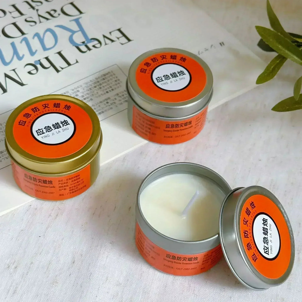 1-20pcs Emergency Candles for Power Outages Windproof Smokeless Long-Lasting Lighting Survival Supply for Home Camping Blackouts