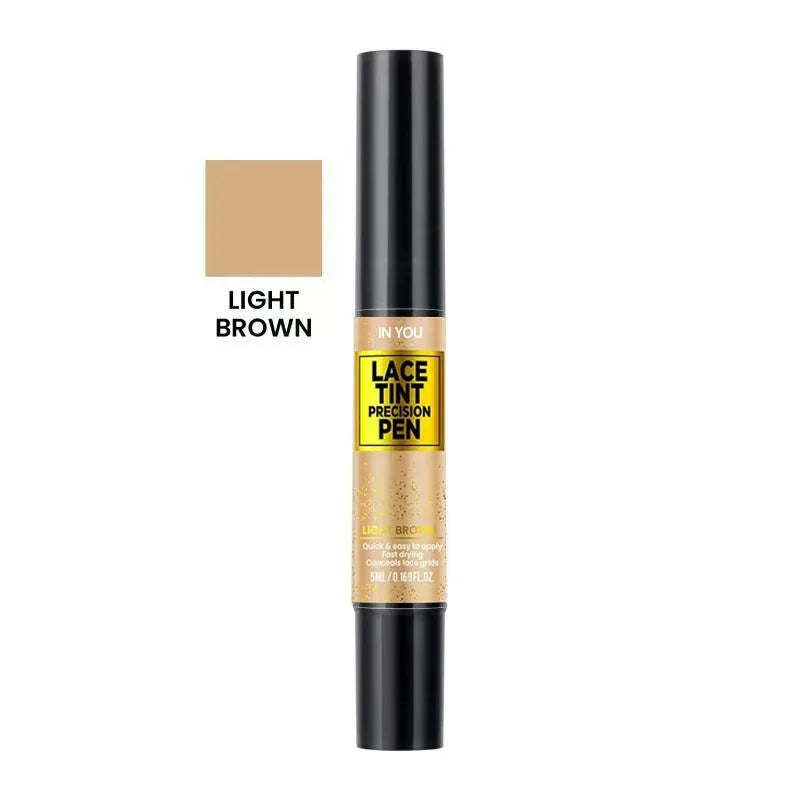 Lace Tint Pen for Wigs - Long-Lasting Natural-Looking High Viscosity Hair Color Easy Apply for All Hair Types