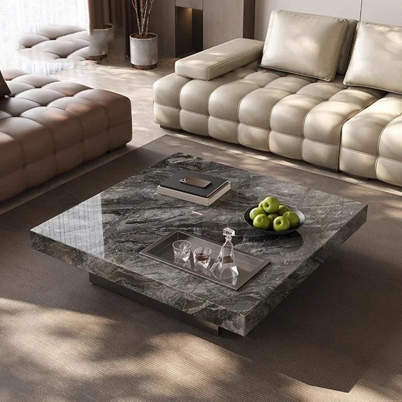 Minimalist Italian Coffee Table Living Room Decoration Aesthetic Modern Side Table Organizer Mesas Bajas Lounge Suite Furniture