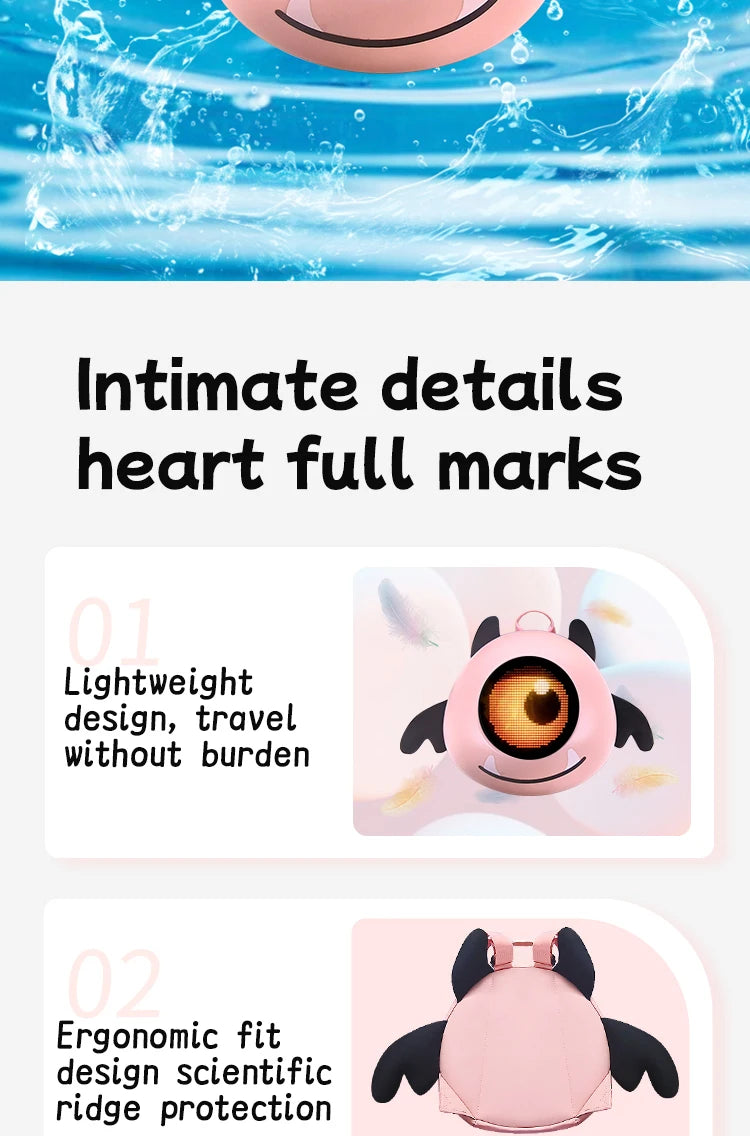 Women's backpack Led Screen Cell Phone Programming Pattern School backpacks Schoolbag Outdoor Knapsack children's bag waterproof