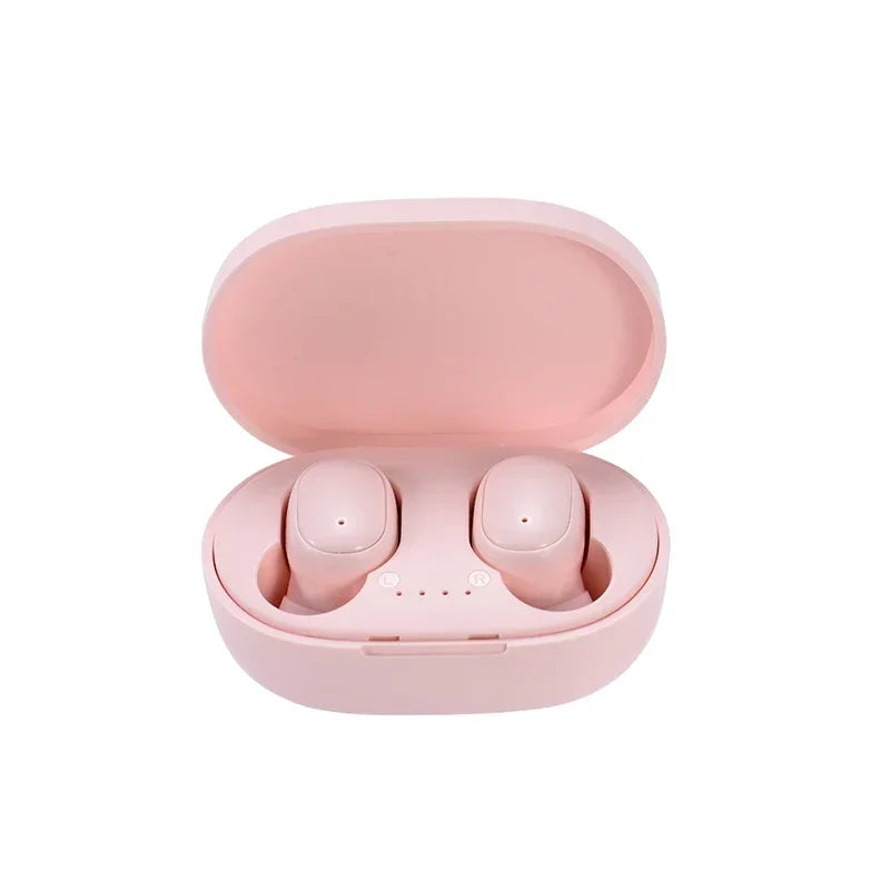 A6S TWS Wireless Bluetooth Headset with Mic Noice Cancelling Earphone Bluetooth Headphones