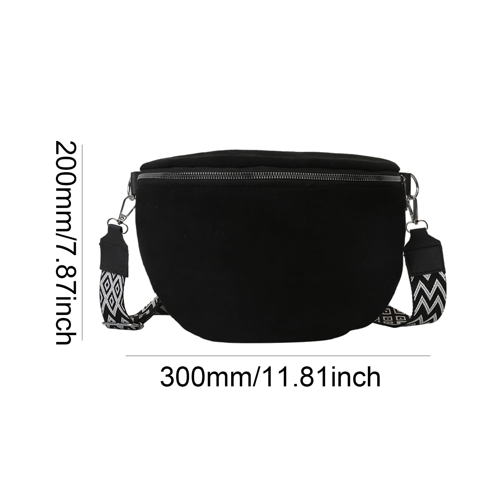 Women Chest Bag Fanny Pack PU Leather Solid Shoulder Bag Fashion Waist Bag Adjustable Strap Ladies Crossbody Stylish Satchel Bag