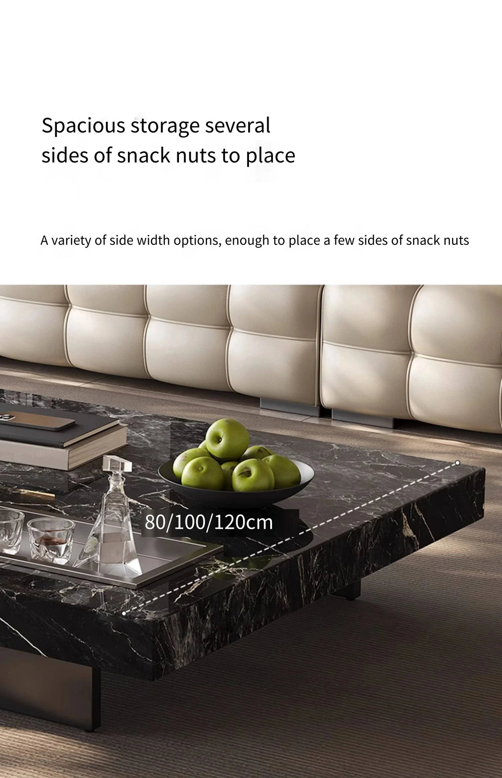 Minimalist Italian Coffee Table Living Room Decoration Aesthetic Modern Side Table Organizer Mesas Bajas Lounge Suite Furniture