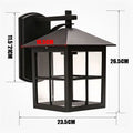Outdoor Lamp Courtyard Aluminum Wall Lamp LED Balcony Aisle Corridor Lamp Creative Waterproof Lighting Project Home