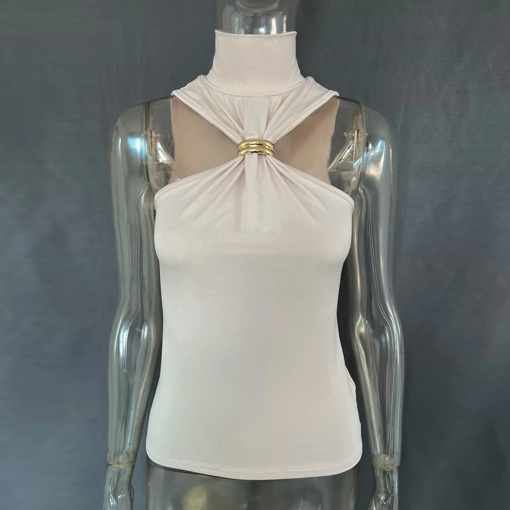 Summer Fashion Sexy Tank Top Pullover For Women Slim Off-Shoulder Patchwork Strapless Y2k Vest Top Female Party Cropped Top 2025