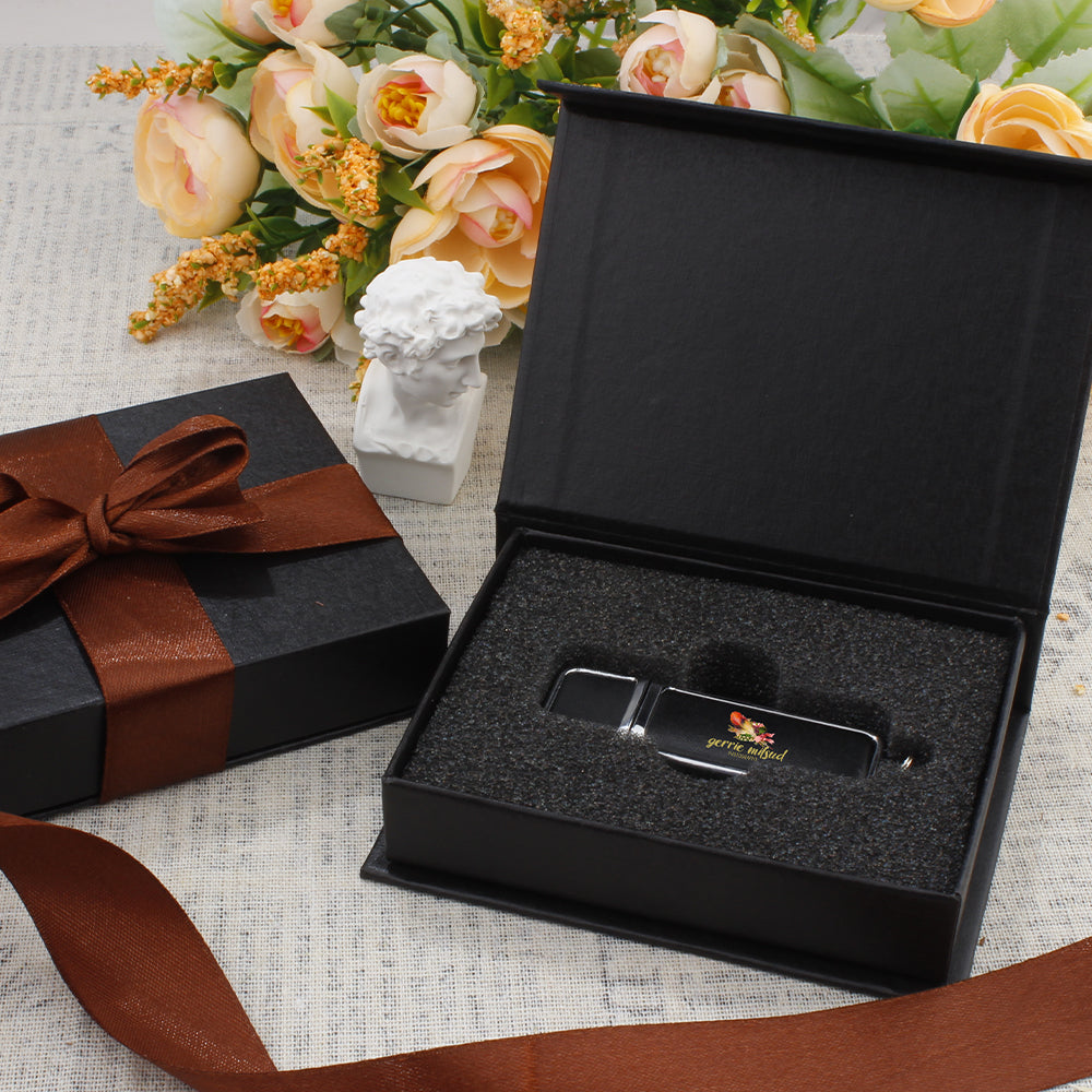 JASTER  USB 2.0 Flash Drives 64GB Brown Leather Business GIFT LOGO  Fashion Pen drive 32GB U disk Free Color pen usb 128GB BOX