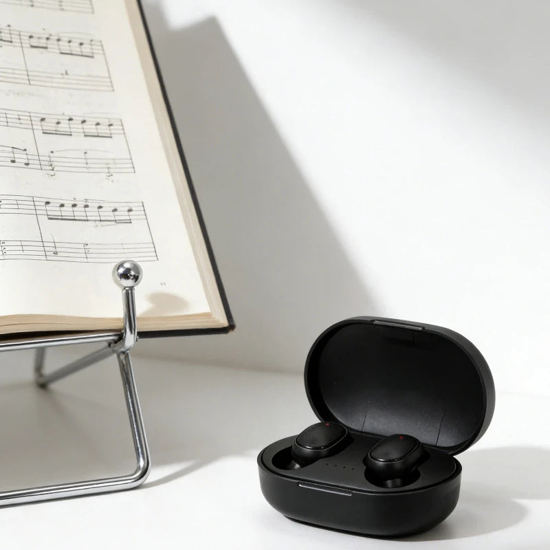 A6S TWS Wireless Bluetooth Headset with Mic Noice Cancelling Earphone Bluetooth Headphones