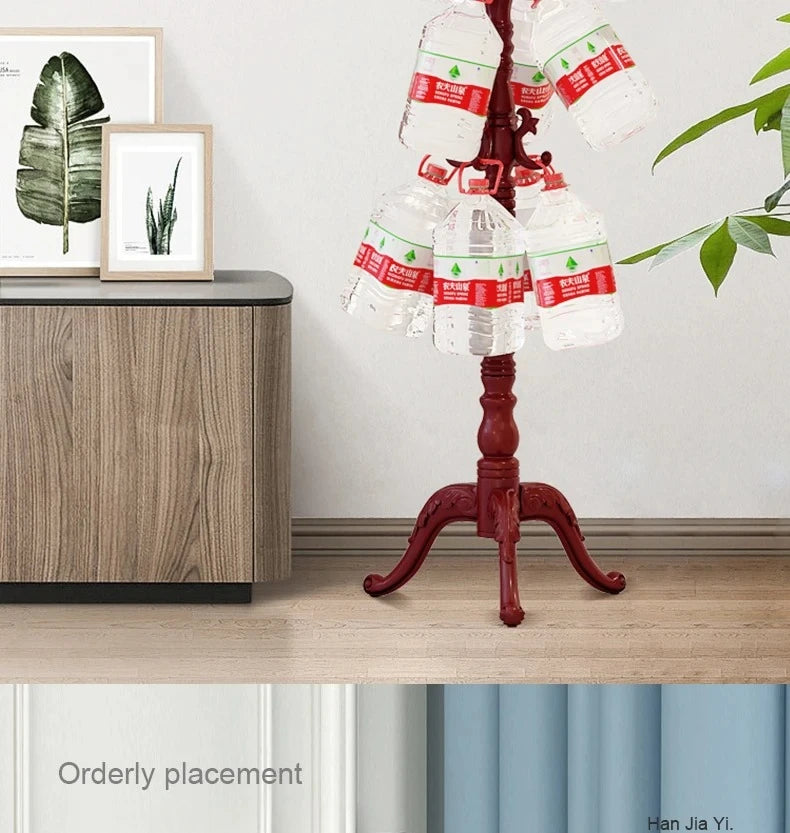 Clothes Rack for Hanging Clothes Solid Wood Birch Floor Standing Bedroom Vertical Tree Branch Shape Furniture Living Room Mueble