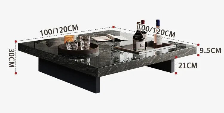 Minimalist Italian Coffee Table Living Room Decoration Aesthetic Modern Side Table Organizer Mesas Bajas Lounge Suite Furniture