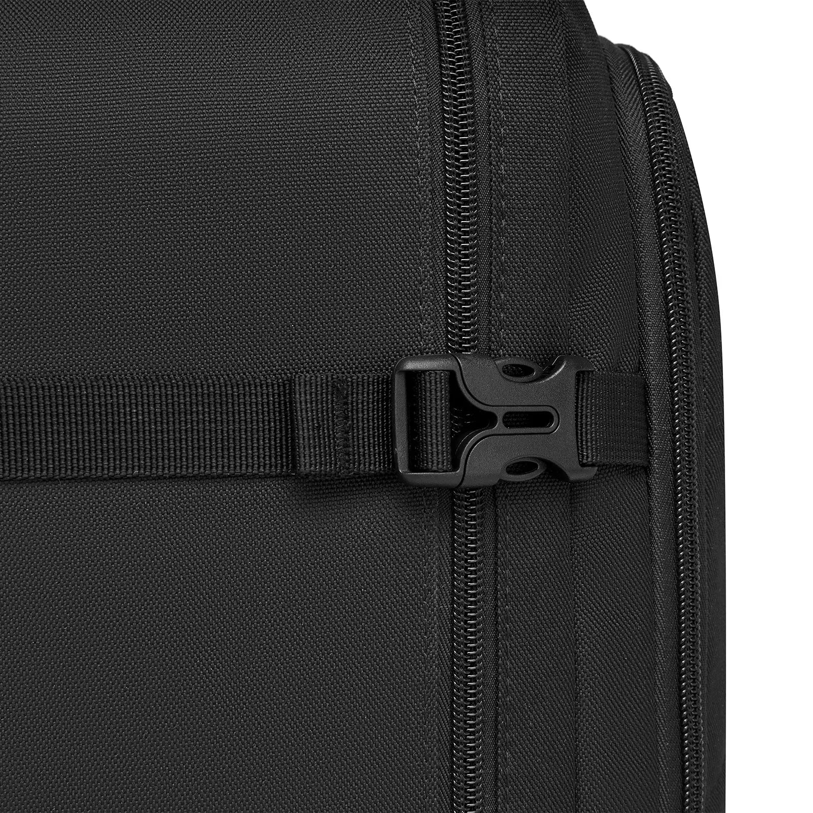 Kono Cabin bag 40x20x25 cm for Ryanair Under Seat hand luggage Backpack, Cabin Size 20L Black Minimalist