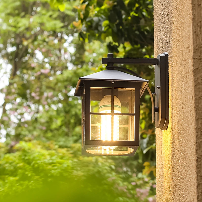 Outdoor Lamp Courtyard Aluminum Wall Lamp LED Balcony Aisle Corridor Lamp Creative Waterproof Lighting Project Home