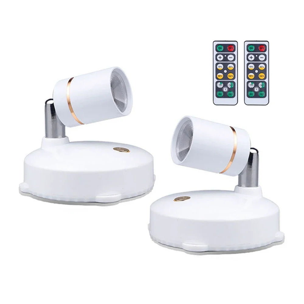 Customizable White Color Led Under Cabinet Light Indoor Spotlight Wireless Touch Sensor /Remote Controller for Stairs