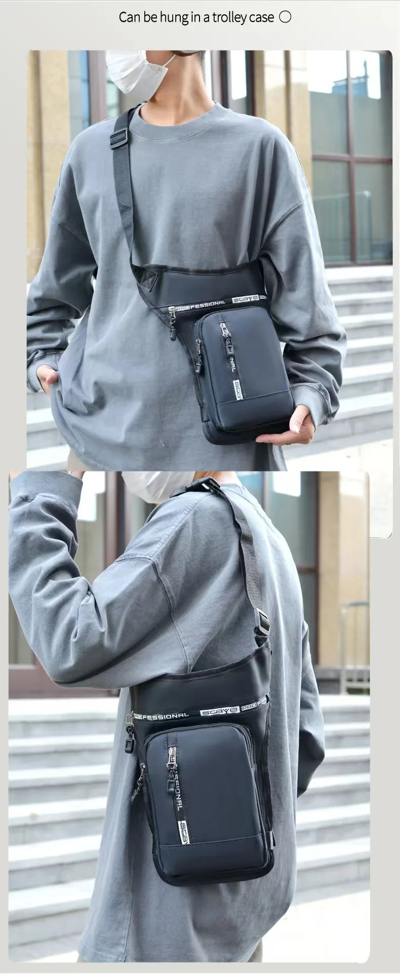 Waterproof Drop Leg Waist Bag, Multifunctional Outdoor Motorcycle Thigh Fanny Pack