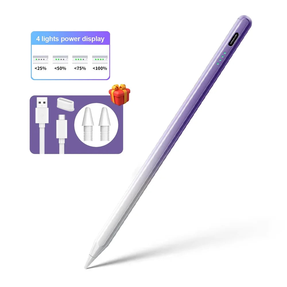 Universal Fine Tip Stylus Pen for All Android iOS Tablets Phones, Multi-Color Capacitive Pencil with No Bluetooth