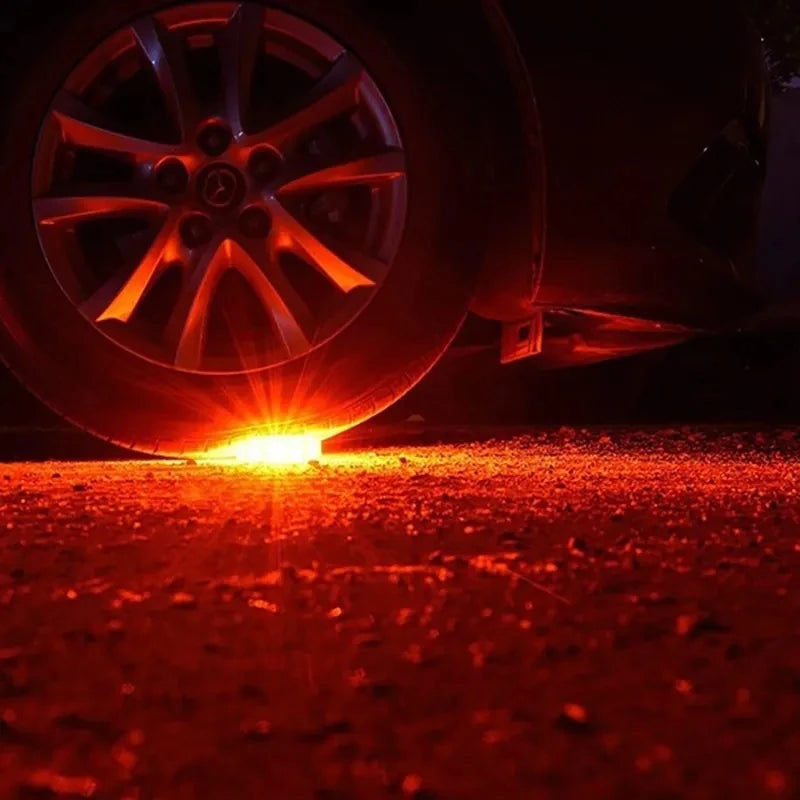 LED Emergency Lights Flare 9Modes Safety Warning USB Rechargeable Flashing Lamp Red Strobe Dash Light for Trucks Vehicle Car