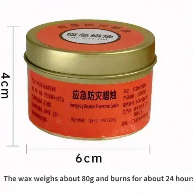 1-20pcs Emergency Candles for Power Outages Windproof Smokeless Long-Lasting Lighting Survival Supply for Home Camping Blackouts
