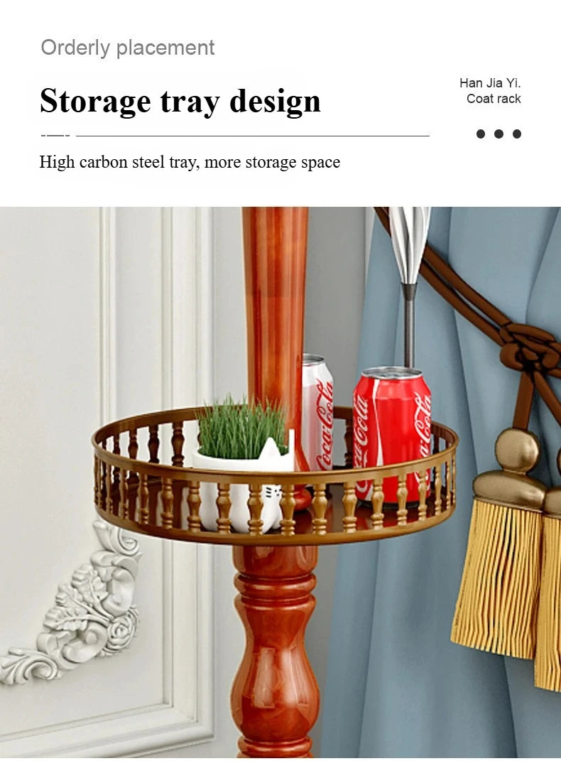 Clothes Rack for Hanging Clothes Solid Wood Birch Floor Standing Bedroom Vertical Tree Branch Shape Furniture Living Room Mueble