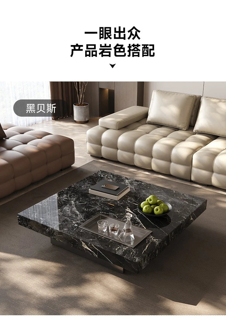Minimalist Italian Coffee Table Living Room Decoration Aesthetic Modern Side Table Organizer Mesas Bajas Lounge Suite Furniture