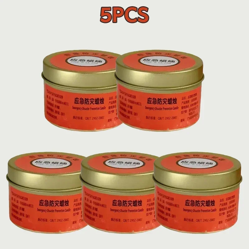 1-20pcs Emergency Candles for Power Outages Windproof Smokeless Long-Lasting Lighting Survival Supply for Home Camping Blackouts