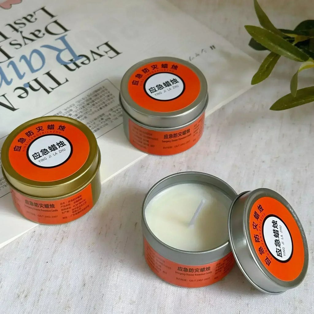 1-20pcs Emergency Candles for Power Outages Windproof Smokeless Long-Lasting Lighting Survival Supply for Home Camping Blackouts