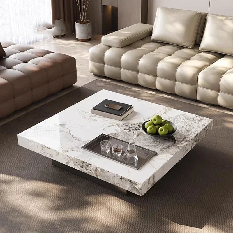 Minimalist Italian Coffee Table Living Room Decoration Aesthetic Modern Side Table Organizer Mesas Bajas Lounge Suite Furniture