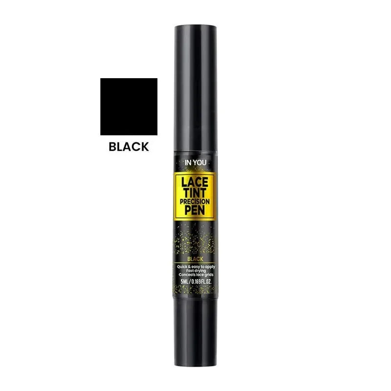 Lace Tint Pen for Wigs - Long-Lasting Natural-Looking High Viscosity Hair Color Easy Apply for All Hair Types