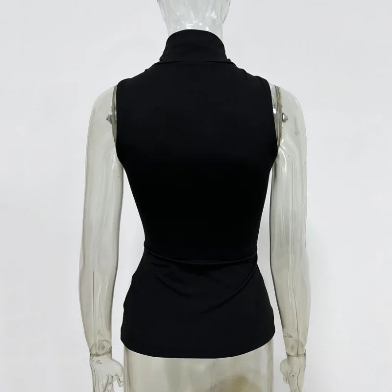 Summer Fashion Sexy Tank Top Pullover For Women Slim Off-Shoulder Patchwork Strapless Y2k Vest Top Female Party Cropped Top 2025