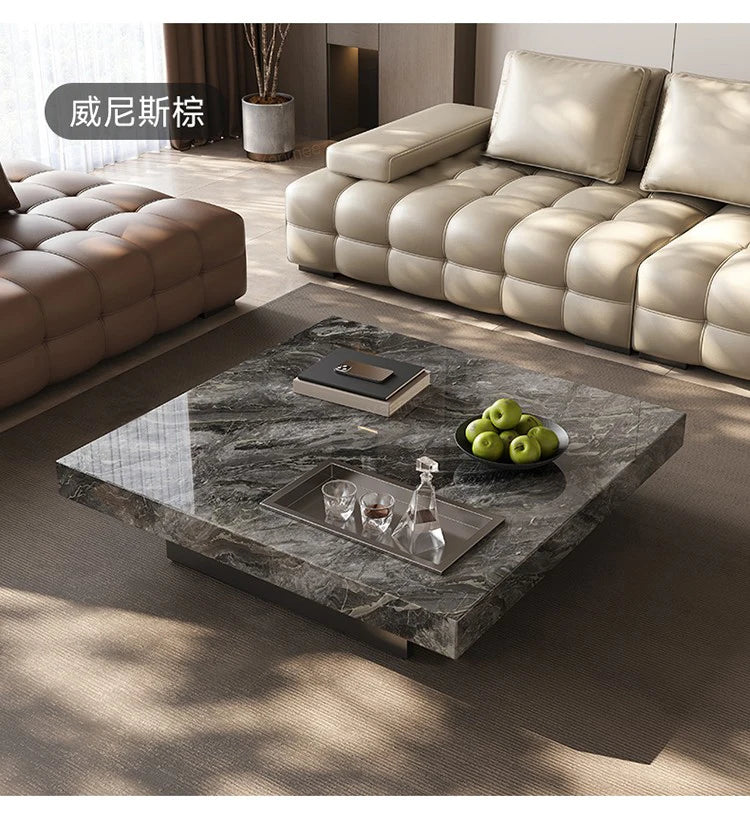 Minimalist Italian Coffee Table Living Room Decoration Aesthetic Modern Side Table Organizer Mesas Bajas Lounge Suite Furniture