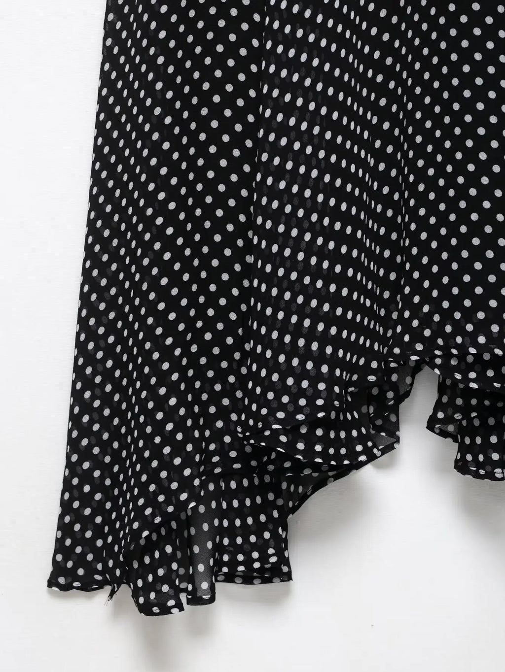 Women's Dresses New Spring 2025 Polka dot dress Sexy shoulders Irregular personality expanded maxi skirt Flowing  5289042