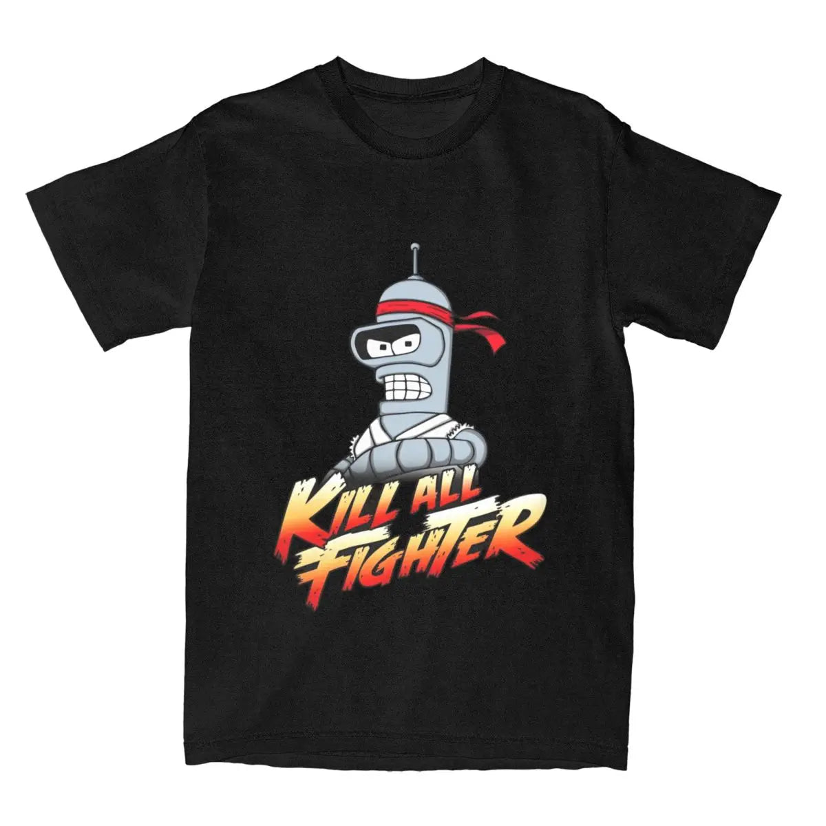 Men Women's Futuramas Comics T Shirts 100% Cotton Tops Novelty Short Sleeve Crewneck Tees 4XL 5XL 6XL T-Shirt