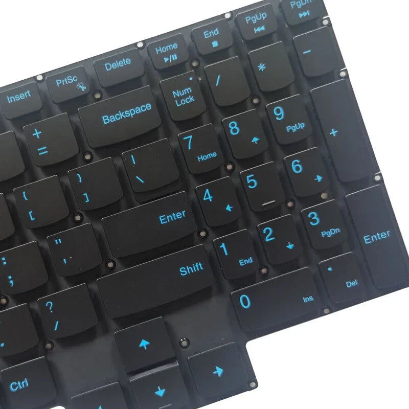 New Laptop US Blue/White Backlit Keyboard For Lenovo Ideapad Gaming 3-15ACH6 3-15ARH05 3-15IHU6