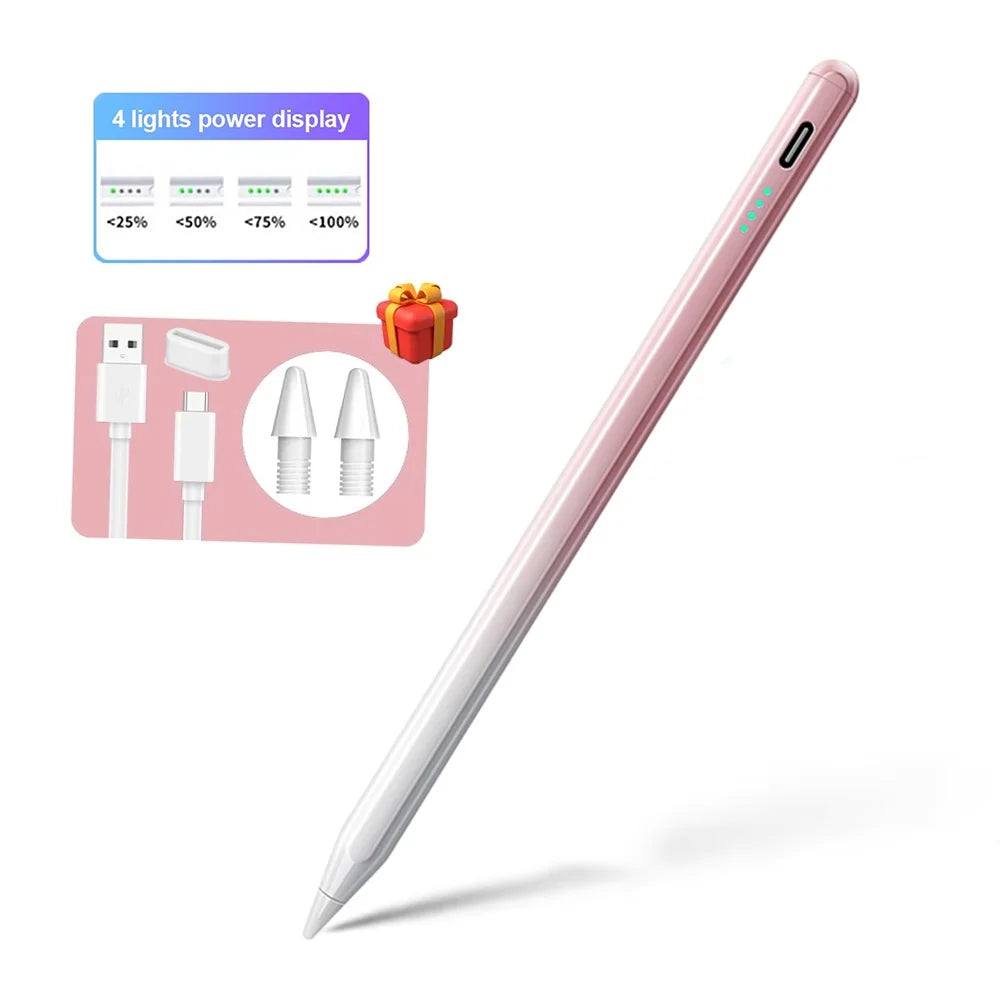 Universal Fine Tip Stylus Pen for All Android iOS Tablets Phones, Multi-Color Capacitive Pencil with No Bluetooth