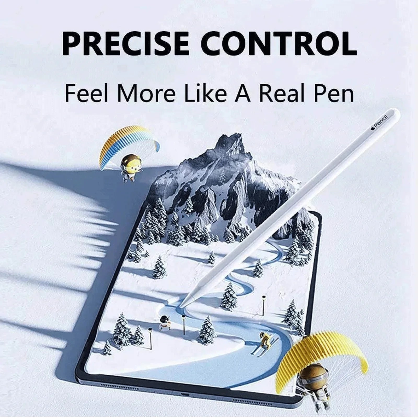 Universal Fine Tip Stylus Pen for All Android iOS Tablets Phones, Multi-Color Capacitive Pencil with No Bluetooth