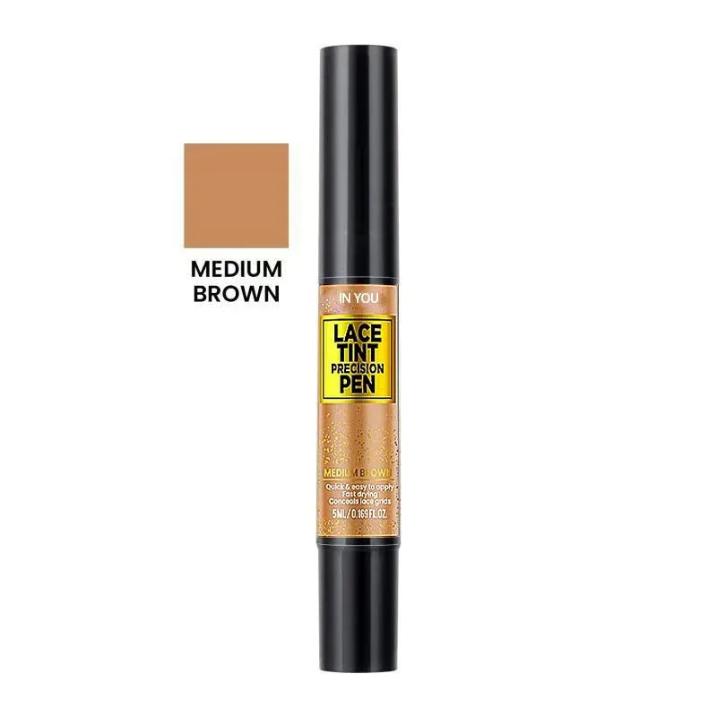 Lace Tint Pen for Wigs - Long-Lasting Natural-Looking High Viscosity Hair Color Easy Apply for All Hair Types