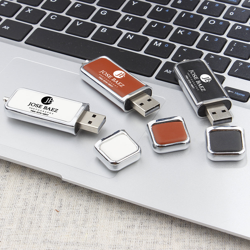 JASTER  USB 2.0 Flash Drives 64GB Brown Leather Business GIFT LOGO  Fashion Pen drive 32GB U disk Free Color pen usb 128GB BOX