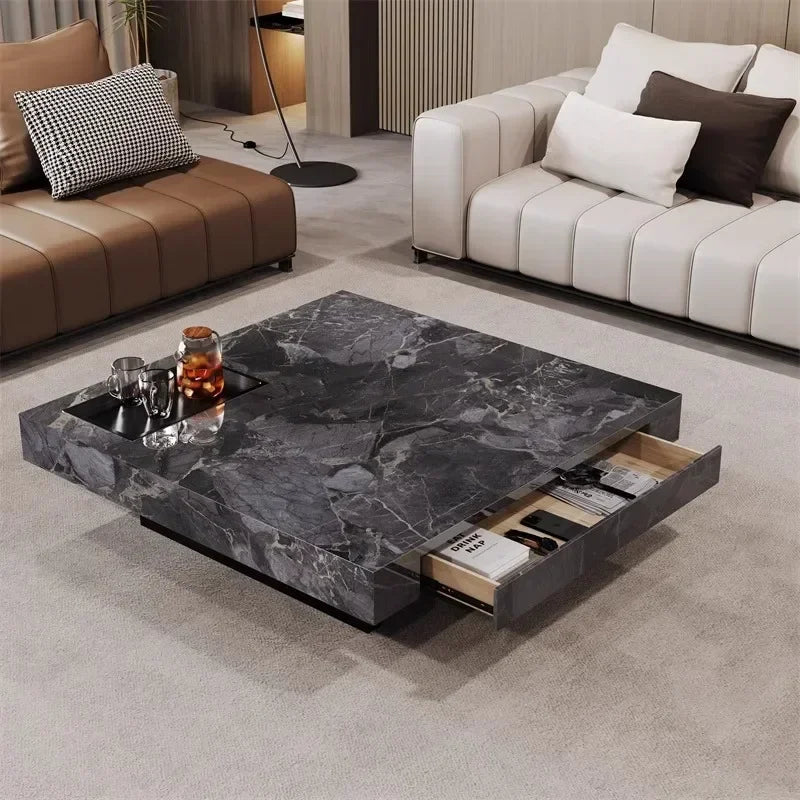 Minimalist Italian Coffee Table Living Room Decoration Aesthetic Modern Side Table Organizer Mesas Bajas Lounge Suite Furniture