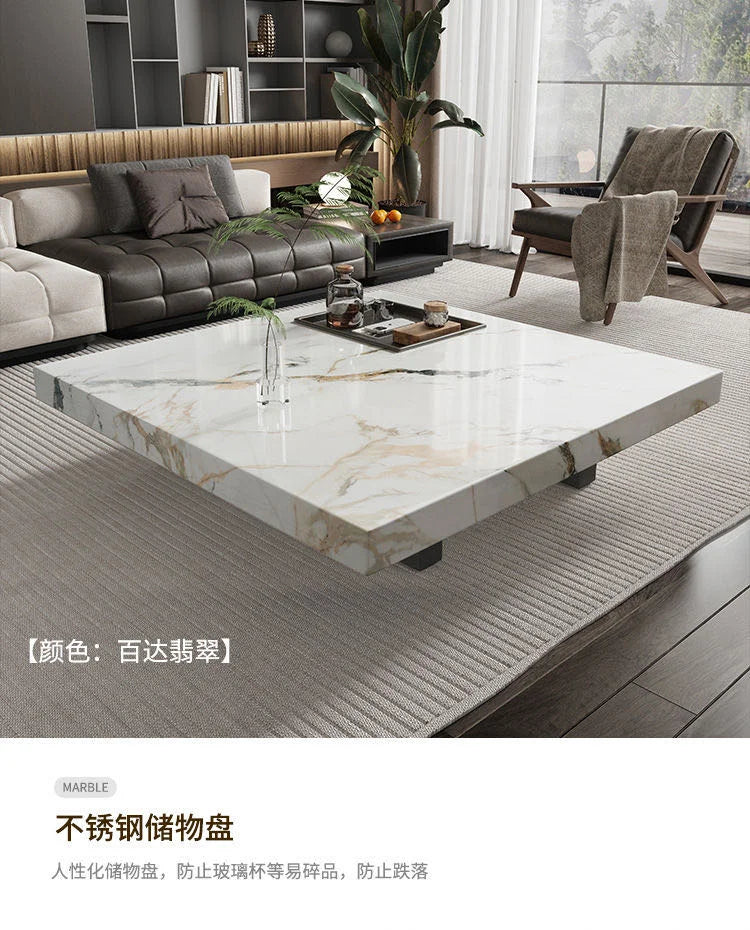 Minimalist Italian Coffee Table Living Room Decoration Aesthetic Modern Side Table Organizer Mesas Bajas Lounge Suite Furniture