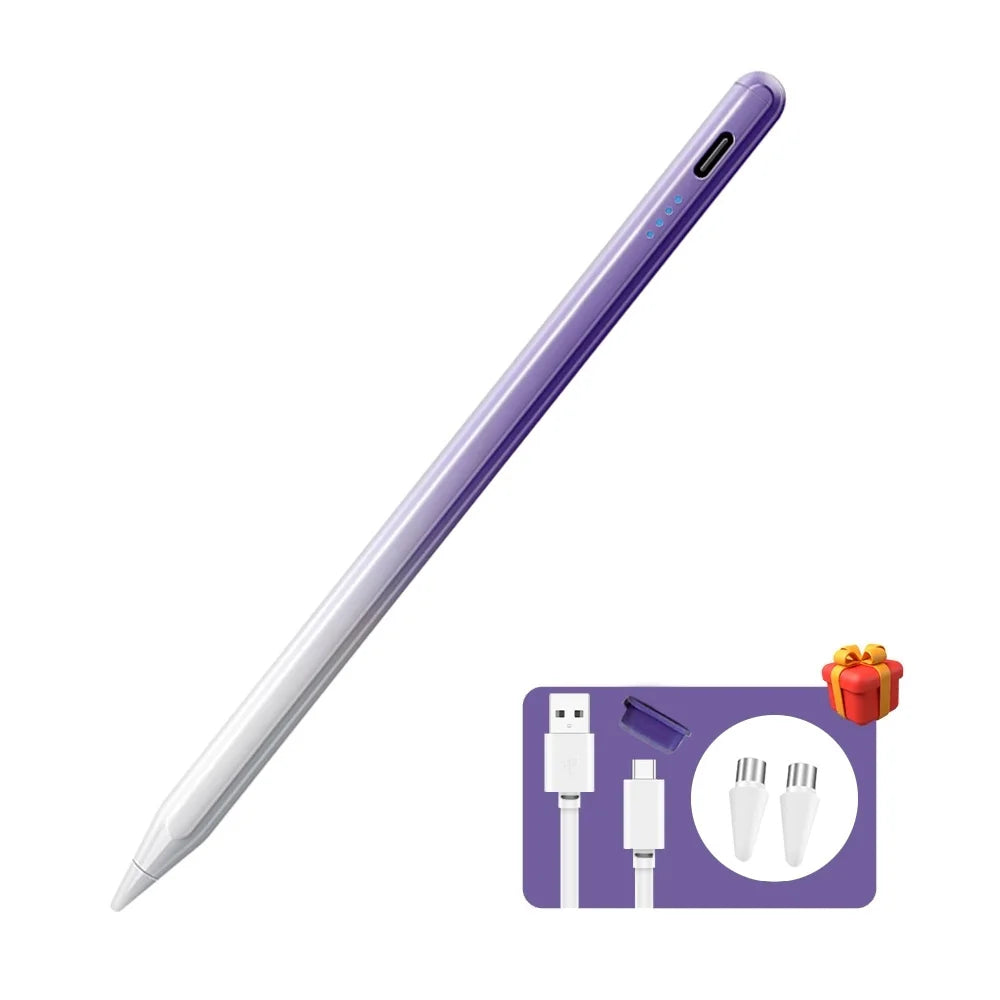 Universal Fine Tip Stylus Pen for All Android iOS Tablets Phones, Multi-Color Capacitive Pencil with No Bluetooth