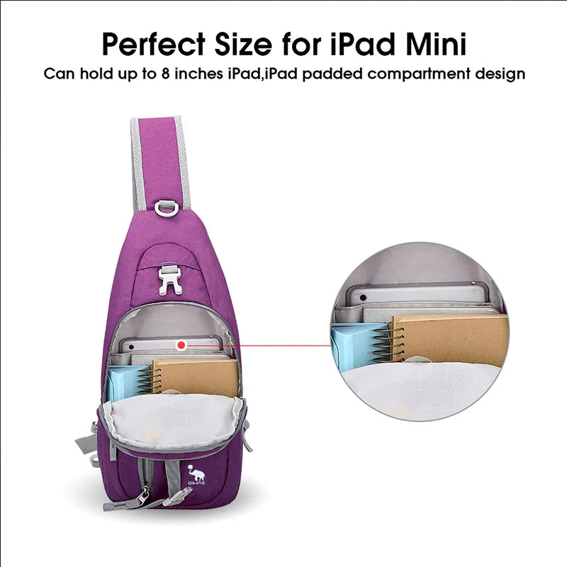 OIWAS Multifunction Bag Casual Crossbody Bags Short Trip Nylon For Women Waterproof Messenger Sling Bag Shoulder Pack Hot Sale
