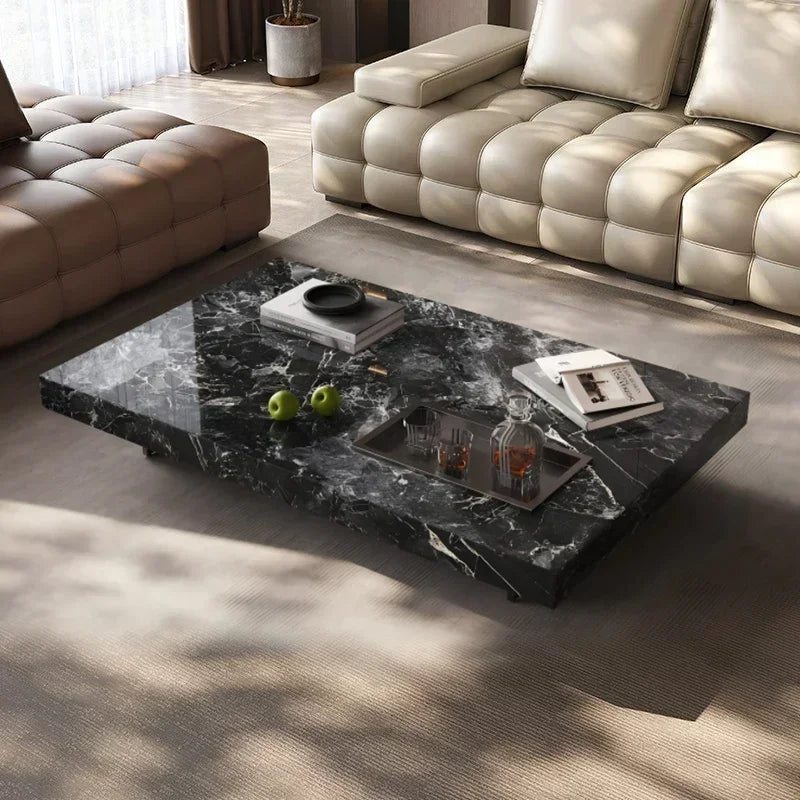Minimalist Italian Coffee Table Living Room Decoration Aesthetic Modern Side Table Organizer Mesas Bajas Lounge Suite Furniture