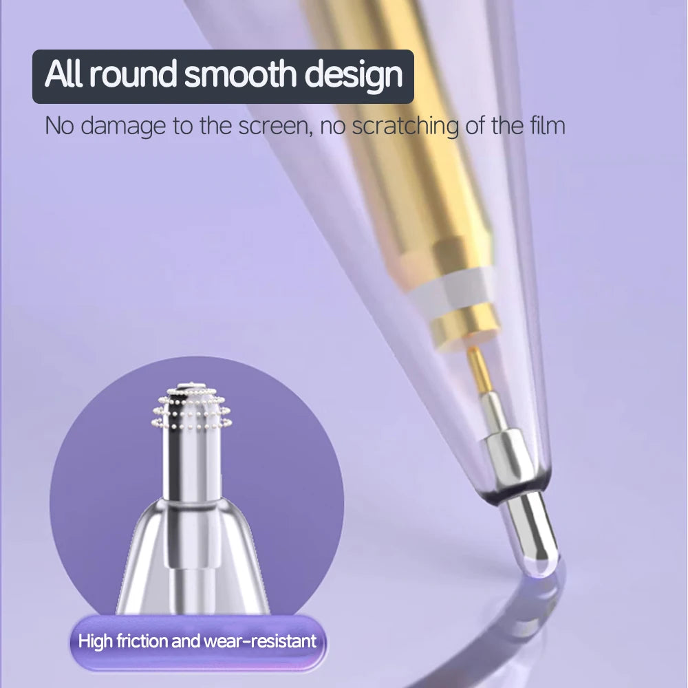 Universal Fine Tip Stylus Pen for All Android iOS Tablets Phones, Multi-Color Capacitive Pencil with No Bluetooth