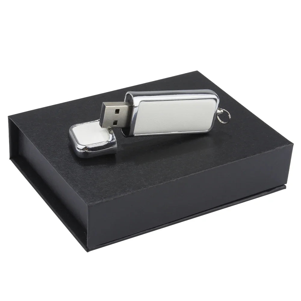 JASTER  USB 2.0 Flash Drives 64GB Brown Leather Business GIFT LOGO  Fashion Pen drive 32GB U disk Free Color pen usb 128GB BOX
