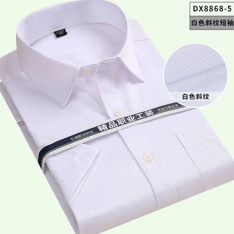 7XL 8XL Men's shirt Long sleeve large size Spring Summer Business cotton casual High quality fashion free wear breathable