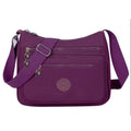 Neutral style men's and women's nylon crossbody bag for casual wear, fashionable canvas bag for women's shoes.